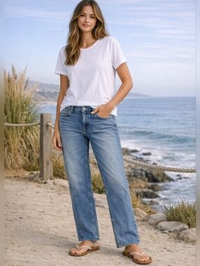 Rag & Bone Dre Boyfriend Low Rise Slim Jeans – Size 31